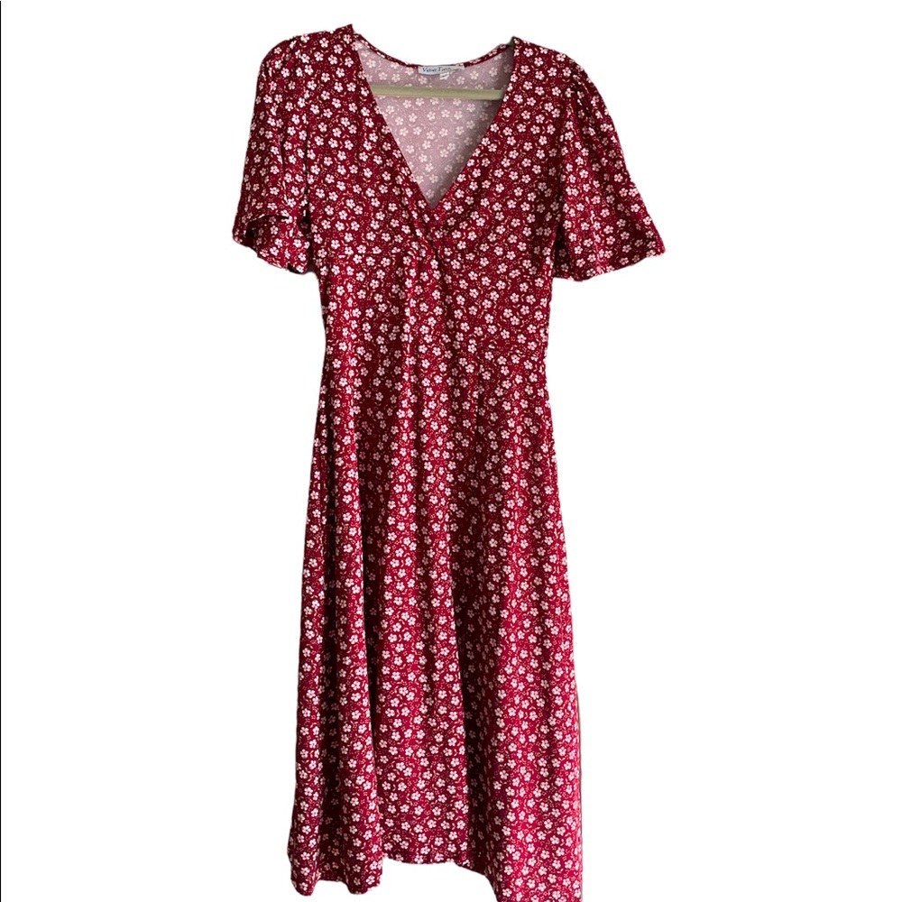 Cute Boho Midi Dress NWOT